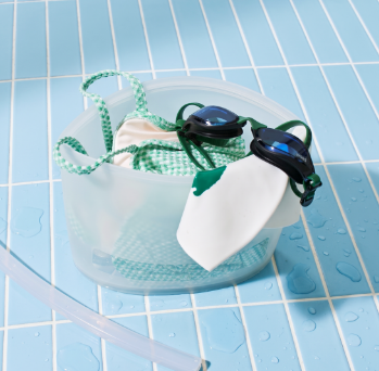 Double-Lock Silicone Zipper Bag